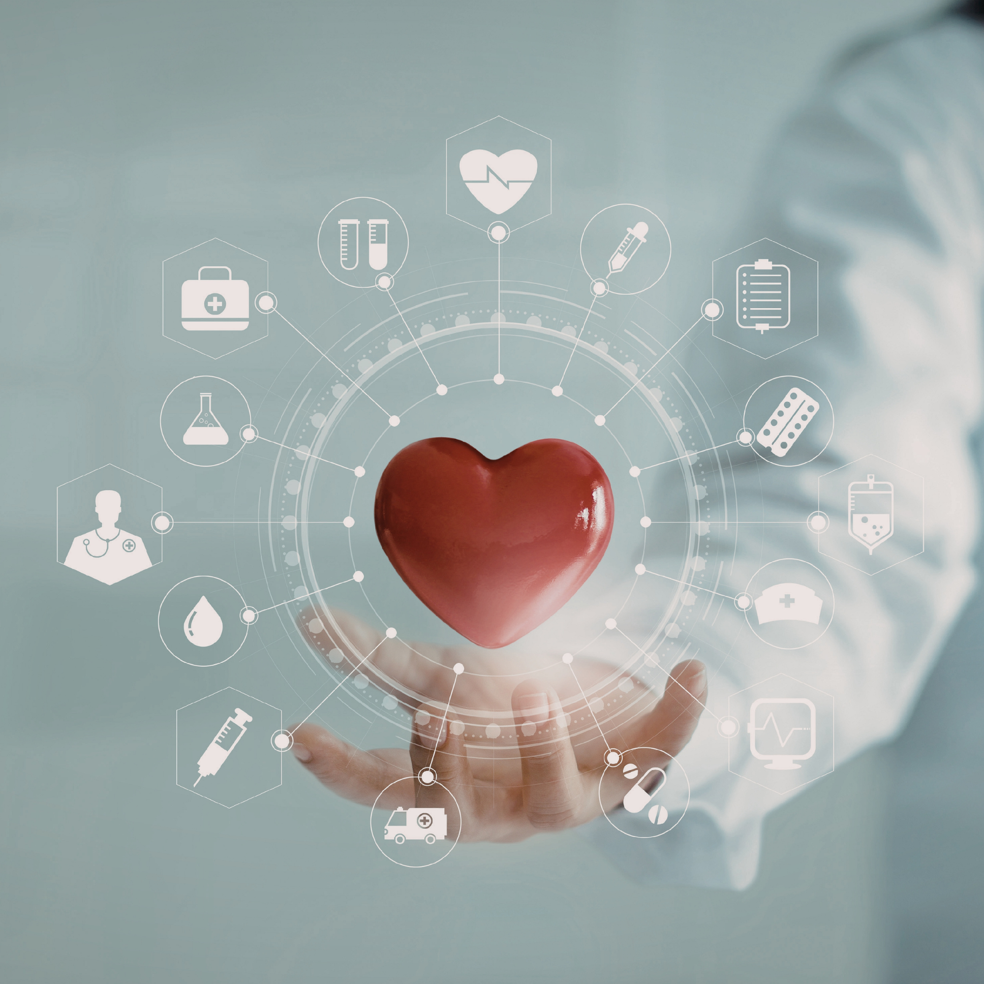 Doctor consulting patient